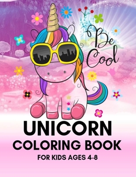 Paperback Unicorn Coloring Book for Kids Ages 4-8 Book