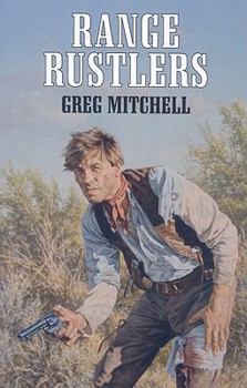 Paperback Range Rustlers [Large Print] Book