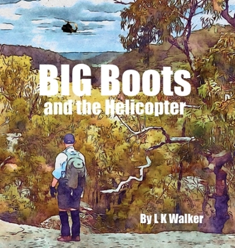 Hardcover Big Boots and the Helicopter [Large Print] Book