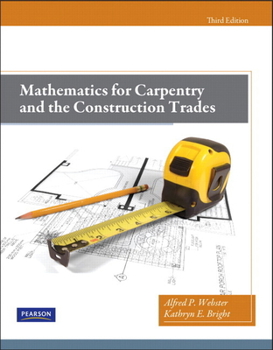 Paperback Mathematics for Carpentry and the Construction Trades Book