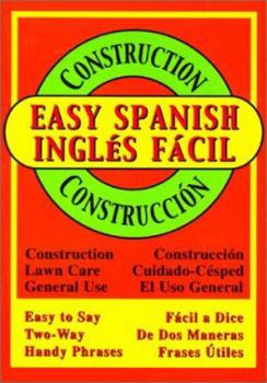 Paperback Easy Spanish for Construction [Spanish] Book