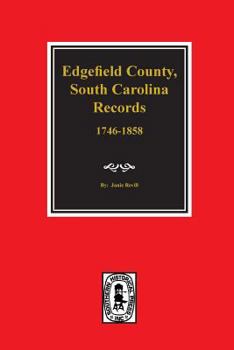 Paperback Edgefield County, South Carolina, Records of. Book