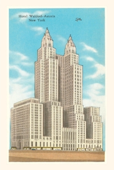 Paperback Vintage Journal Hotel Waldorf-Astoria, New York City Book