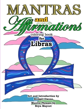 Paperback Mantras and Affirmations Coloring Book for Libras Book