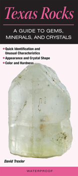 Pamphlet Texas Rocks a Guide to Gems, Minerals & Crystals Book