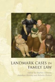 Paperback Landmark Cases in Family Law Book