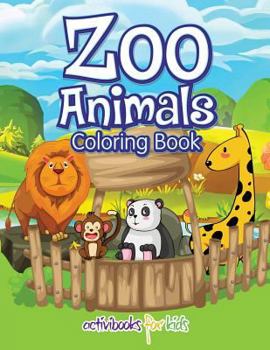 Paperback Zoo Animals Coloring Book