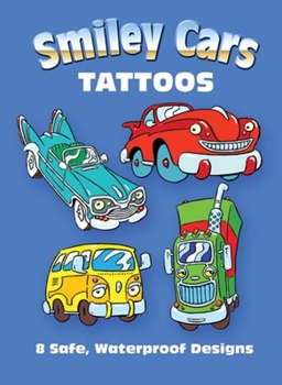 Paperback Smiley Cars Tattoos Book
