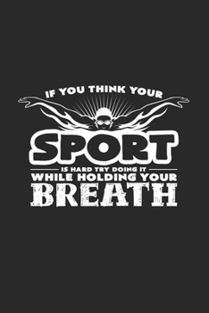 Sport: 6x9 Swimmingl | dotgrid | dot grid paper | notebook | notes