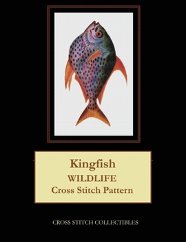 Paperback Kingfish: Wildlife Cross Stitch Pattern Book