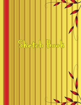 Paperback Sketch Book: 8.5" X 11", Large Notebook for Drawing, Doodling or Sketching, Painting, 109 Pages ( Personalized Artist Sketchbook an Book