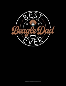 Paperback Best Beagle Dad Ever: Genkouyoushi Notebook Book