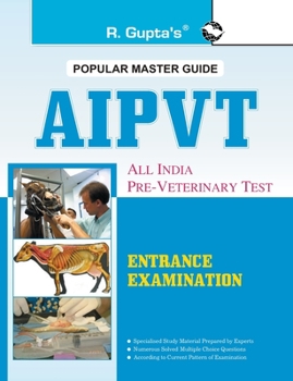 Paperback All India Pre-Veterinary Test (AIPVT) For Admission to B.V.Sc & A.H. Course Exam Guide Book