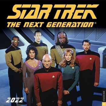 Calendar Star Trek: The Next Generation 2022 Wall Calendar Book
