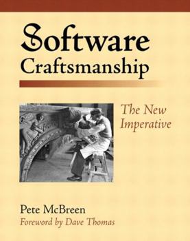 Paperback Software Craftsmanship: The New Imperative Book