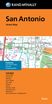 Loose Leaf Rand McNally Folded Map: San Antonio Street Map Book