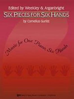 Paperback WP581 - Six Pieces For Six Hands - Gurlitt Book