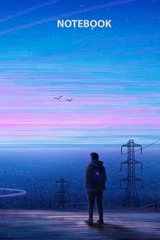 Notebook: Art Series, Journal for Writing, College Ruled, Lined Notebook, Soft Cover, Matte, Size 6"x 9" inches, 120 Pages