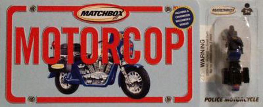Board book Motorcop [With Matchbox Motorcycle] Book