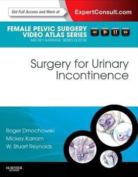 Hardcover Surgery for Urinary Incontinence Book