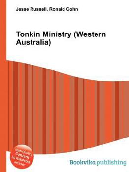 Paperback Tonkin Ministry (Western Australia) Book