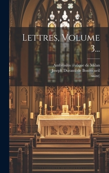 Hardcover Lettres, Volume 3... [French] Book