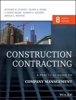 Hardcover Construction Contracting: A Practical Guide to Company Management Book
