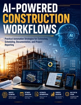 Paperback AI-Powered Construction Workflows: Practical Automation Strategies for Estimating, Scheduling, Documentation, and Project Reporting Book