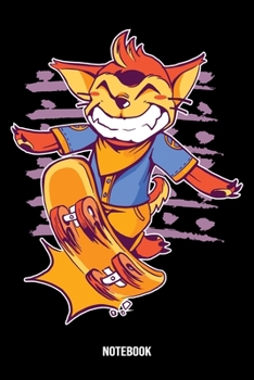 Notebook: Fox Notebook Blank Line Animal Journal Lined with Lines 6x9 120 Pages Checklist Record Book Funny Take Notes Planner Paper Christmas Gift for Cute Fox Lover Funny Women Girls