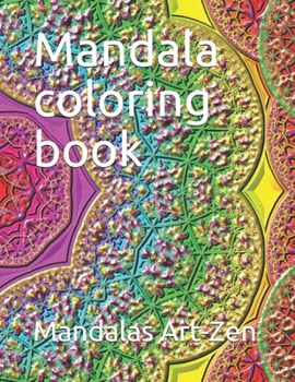 Paperback Mandala coloring book