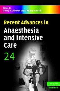 Paperback Recent Advances in Anaesthesia and Intensive Care: Volume 24 Book