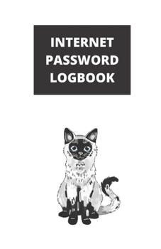 Paperback Internet Password Logbook: (5.5 x 8.5 in, 110 pages): Password Journal, Logbook, Login and Private Information Keeper, Notebook Book