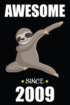 10th Birthday Dabbing Sloth: Blank Lined Journal for 10th Birthday 10 Year Old Gift For Boys and Girls