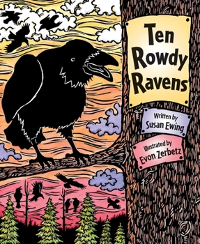 Paperback Ten Rowdy Ravens Book