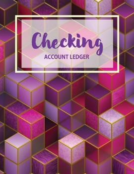 Checking Account Ledger Simple Debit Credit Book: General journal sheet | Accounting books journal and ledger | Bookkeeping ledger | Ledger account | Daily accounting ledger | Cash book