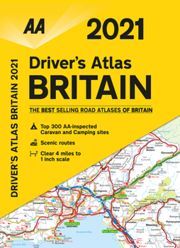 Paperback Drivers Atlas Britain 2021 Book