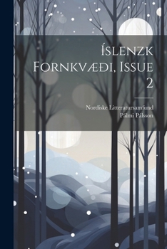 Paperback Íslenzk Fornkvæði, Issue 2 [Icelandic] Book