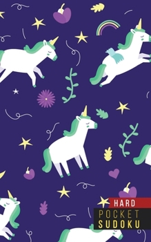 Paperback Pocket Sudoku Hard: 158 Hard Sudoku Puzzles with Solutions - Pocket Sudoku Puzzle Books - Large Print Sudoku Puzzle Books For Adults - Sud [Large Print] Book