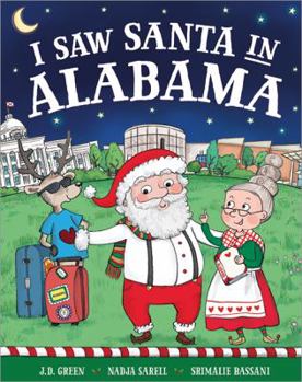 Hardcover I Saw Santa in Alabama Book