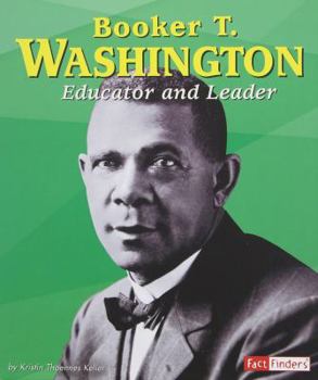 Hardcover Booker T. Washington: Educator and Leader Book