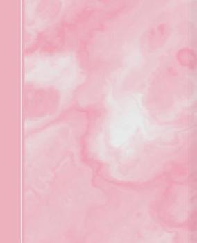 Paperback Pink Marble Design: Diary Weekly Spreads July to December Book