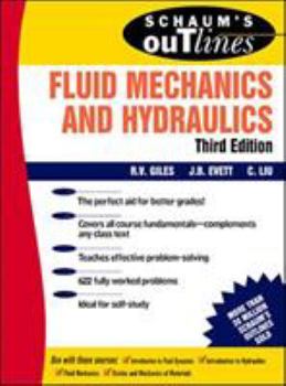 Paperback Schaum's Outline of Fluid Mechanics and Hydraulics Book