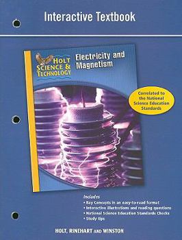 Paperback Interactive Textbook: (N) Electricity and Magnetism Book