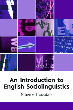 Paperback An Introduction to English Sociolinguistics Book