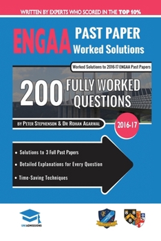 Paperback ENGAA Past Paper Worked Solutions: Detailed Step-By-Step Explanations for over 200 Questions, Includes all Past Papers, Engineering Admissions Assessm Book