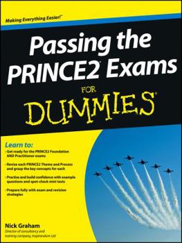Paperback Passing the Prince2 Exams for Dummies Book