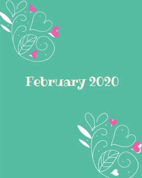 February 2020: Monthly Planner | Year, Month, Days, Journal Pages