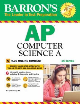 Paperback Barron's AP Computer Science a with Online Tests Book