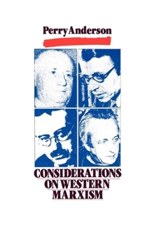 Paperback Considerations on Western Marxism Book