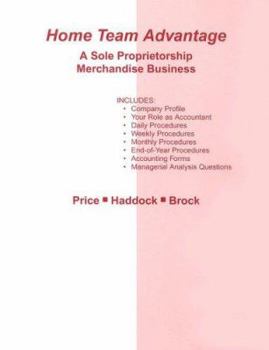 Paperback Home Team Advantage: A Sole Proprietorship Merchandise Business Book